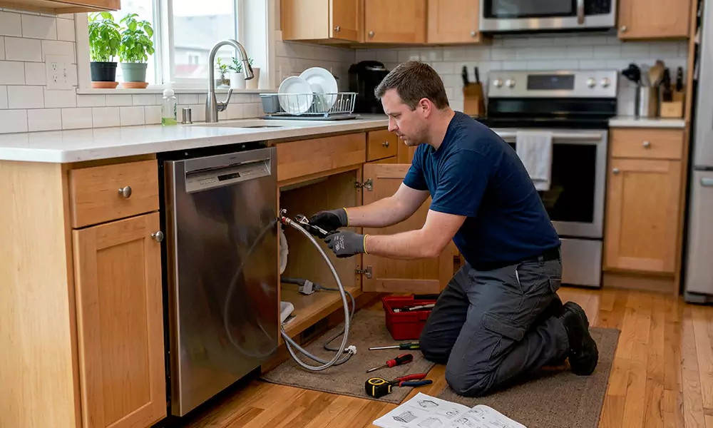 Dishwasher Installation in Canton, MA