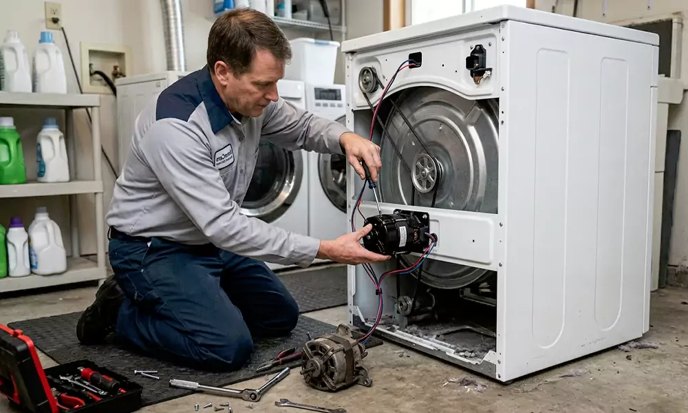 Dryer Motor Replacement in Canton, MA