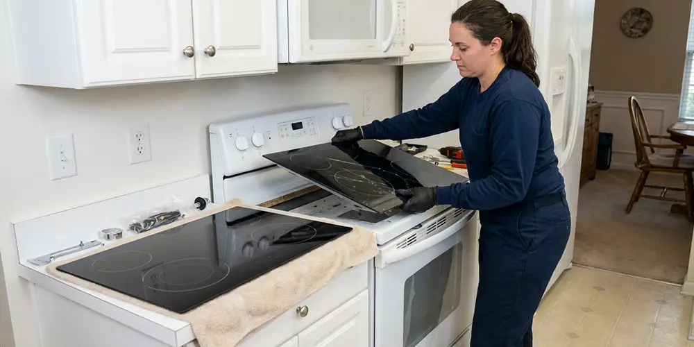 Glass Stove Top Replacement in Canton, MA