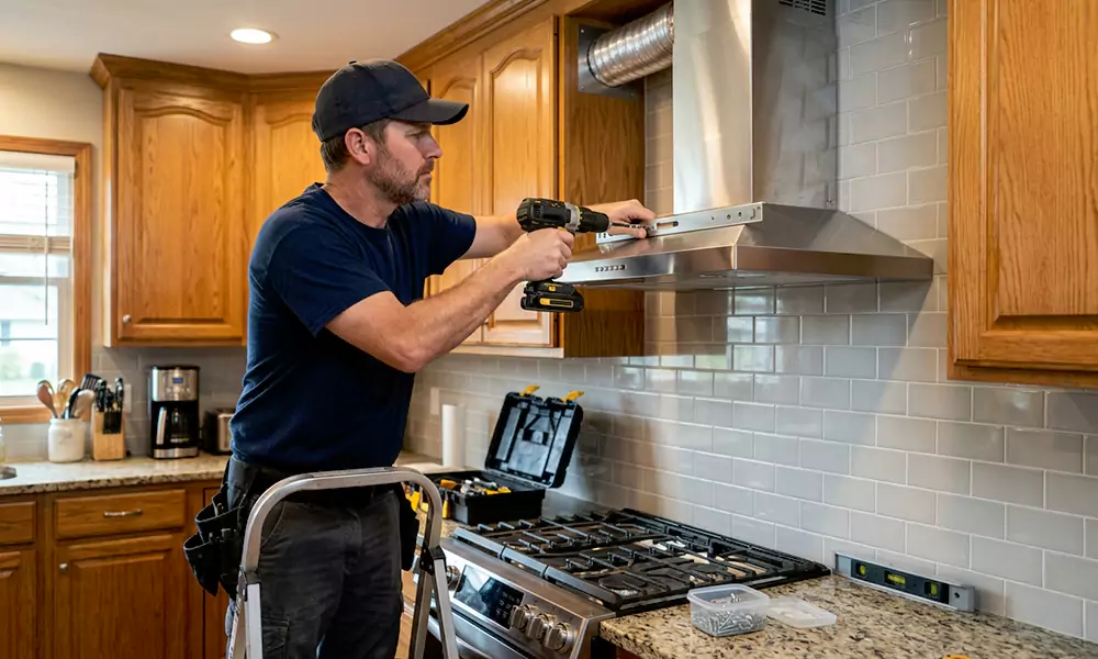 Range Hood Installation in Canton, MA