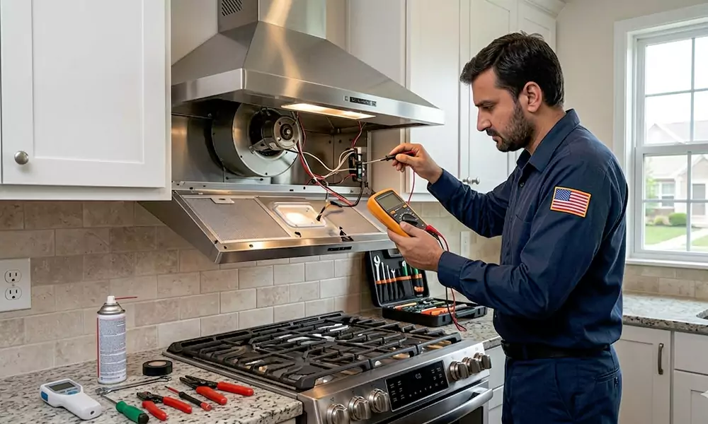Range Hood Repair in Canton, MA