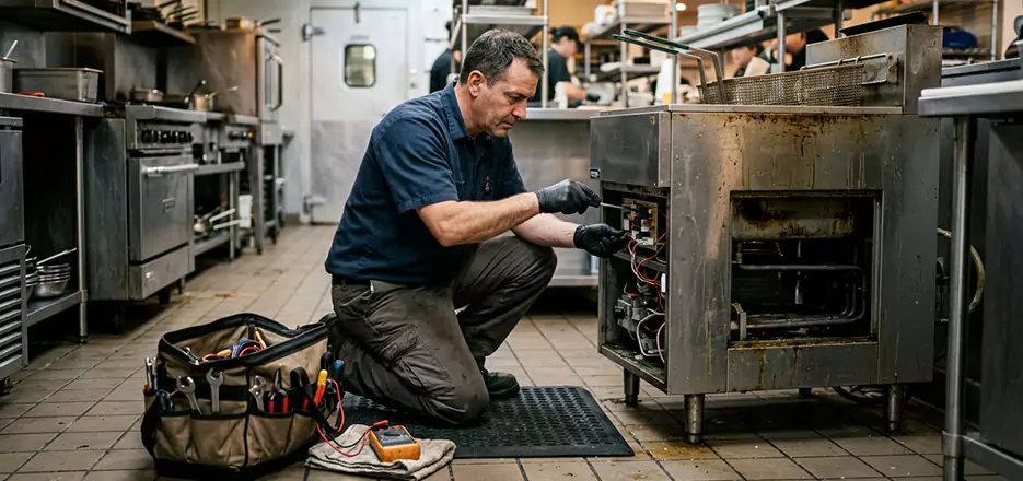 Industrial Fryer Thermostat Repair in Canton