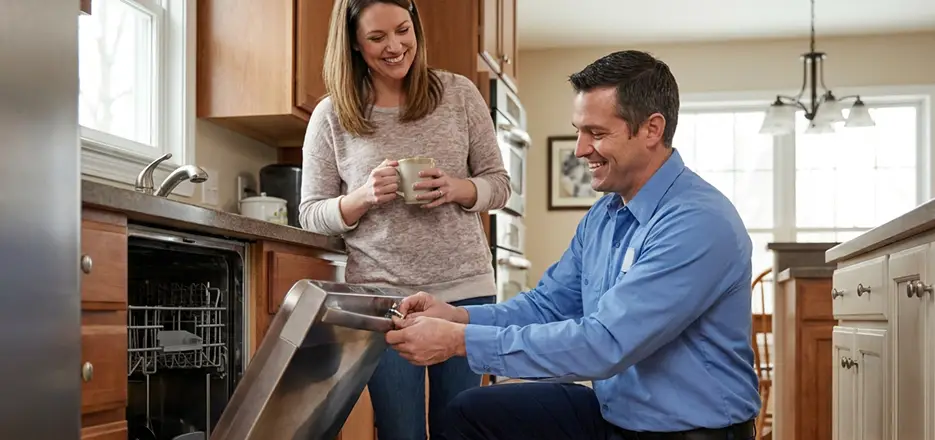 Dishwasher Latch Handle Replacement in Canton