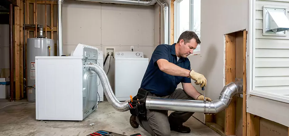 Recessed Dryer Vent Installation Canton