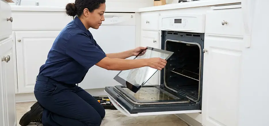 Range Oven Door Glass Replacement in Canton