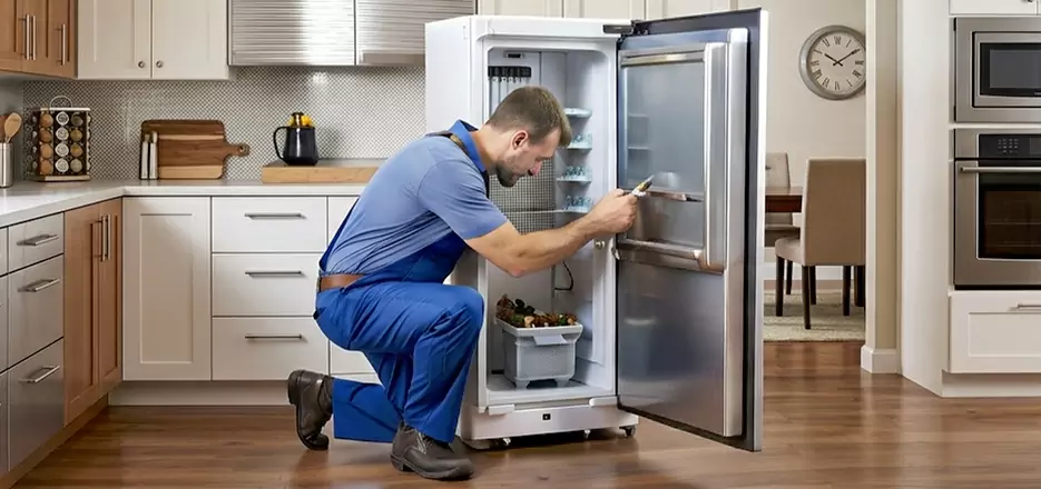 Refrigerator Ice Maker Leak Repair in Canton
