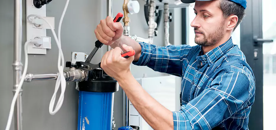 Plumber Water Filter Installation in Canton